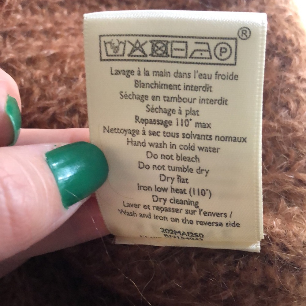 NWT Sézane Marius Knit (Camel) - Picture 7 of 7